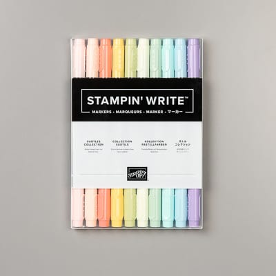 Stampin’ Write Marker Kollektion Pastellfarben
