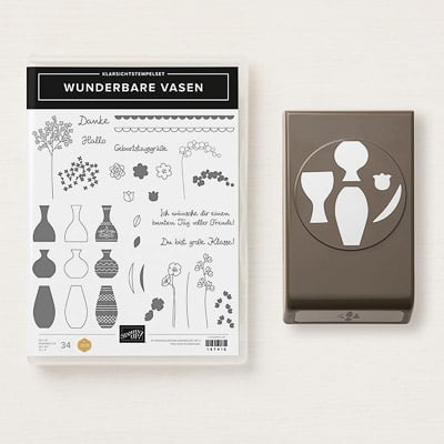 Produktpaket Wunderbare Vasen (Klarsichtstempel)
