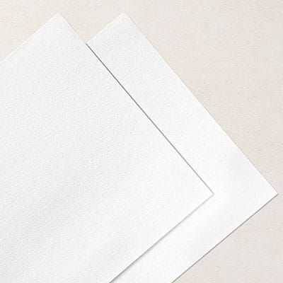 Samtpapier 12’’ X 12’’ (30,5 X 30,5 Cm) In Schneeweiss